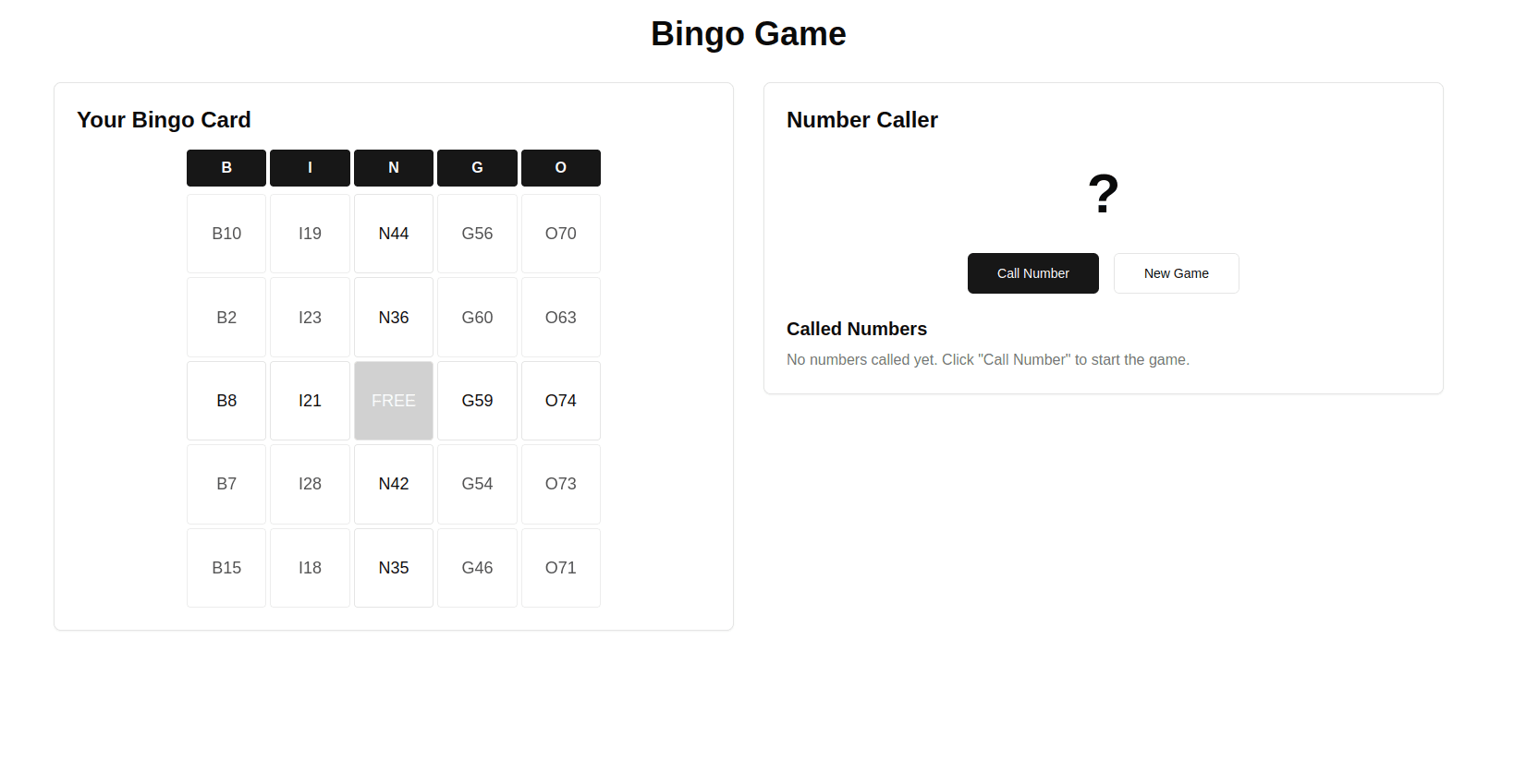 Bingo